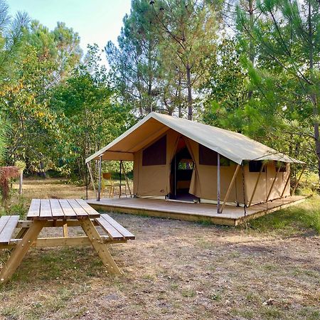 Camping La Kahute - Tente Lodge Au Coeur De La Foret Carcans Kültér fotó