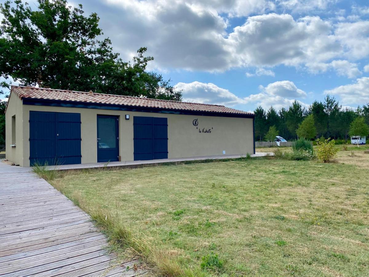Camping La Kahute - Tente Lodge Au Coeur De La Foret Carcans Kültér fotó