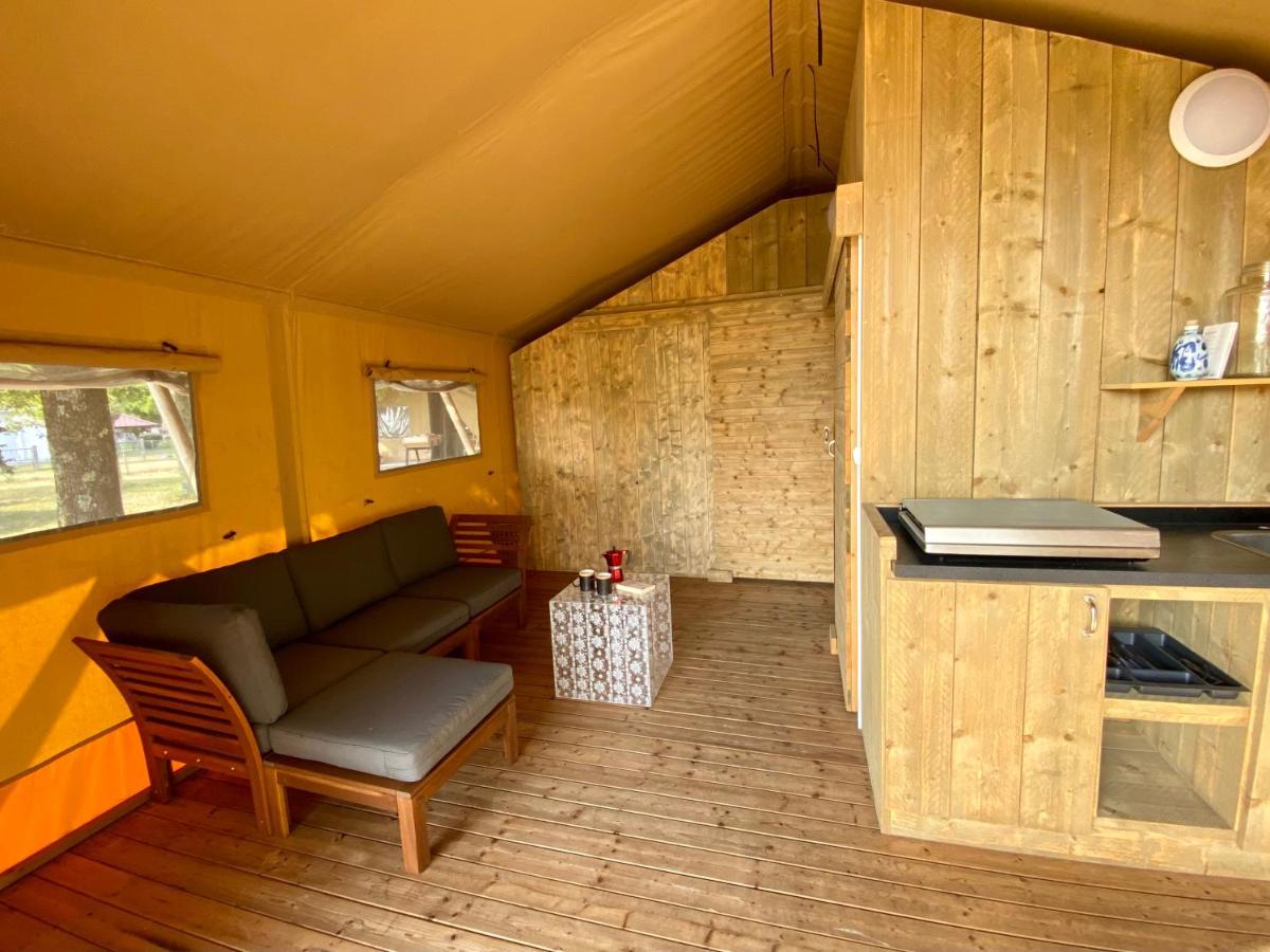 Camping La Kahute - Tente Lodge Au Coeur De La Foret Carcans Kültér fotó