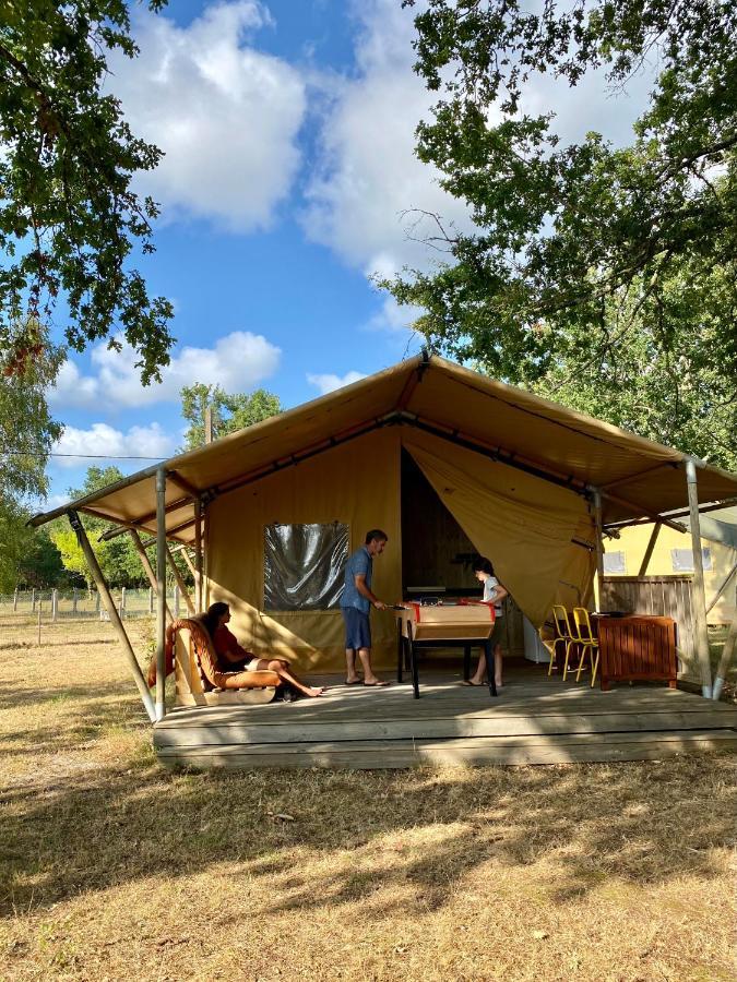 Camping La Kahute - Tente Lodge Au Coeur De La Foret Carcans Kültér fotó