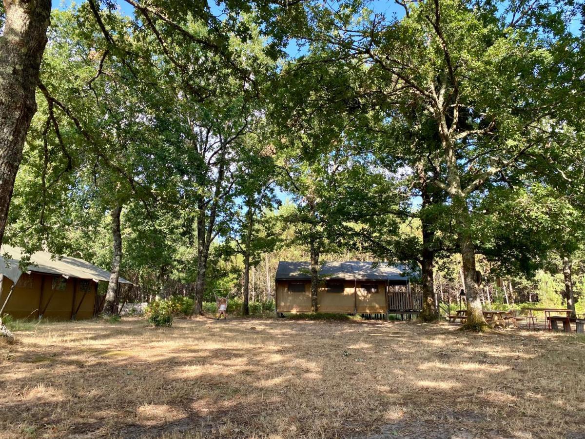 Camping La Kahute - Tente Lodge Au Coeur De La Foret Carcans Kültér fotó
