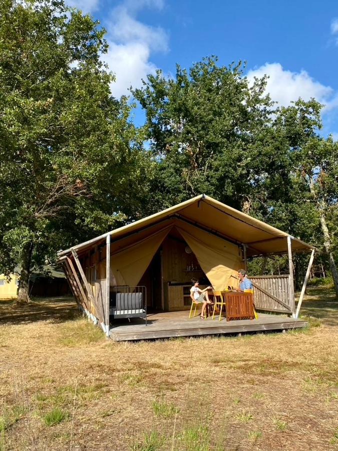 Camping La Kahute - Tente Lodge Au Coeur De La Foret Carcans Kültér fotó