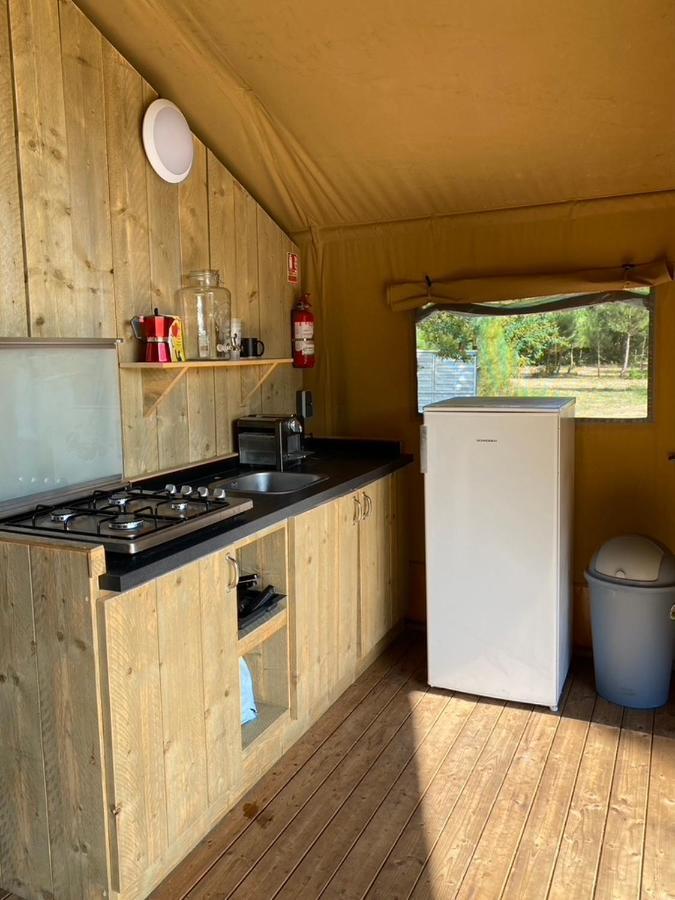 Camping La Kahute - Tente Lodge Au Coeur De La Foret Carcans Kültér fotó