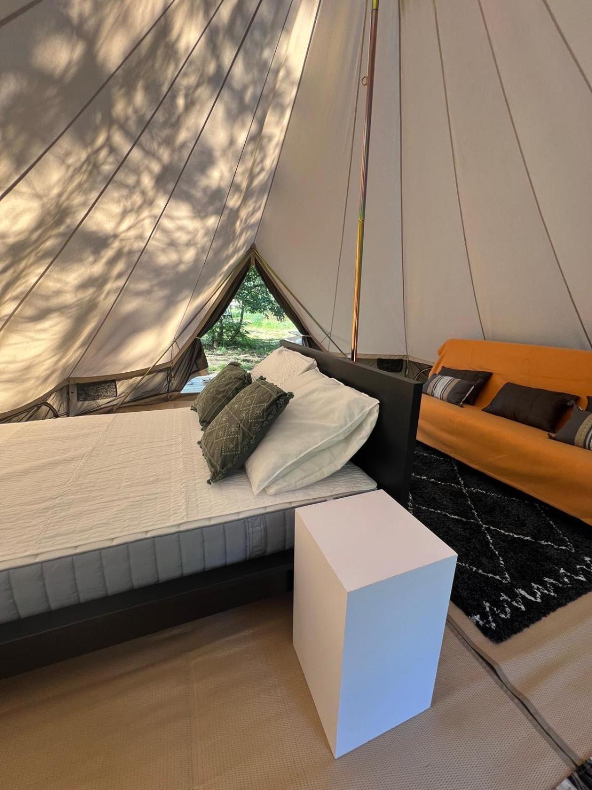 Camping La Kahute - Tente Lodge Au Coeur De La Foret Carcans Kültér fotó