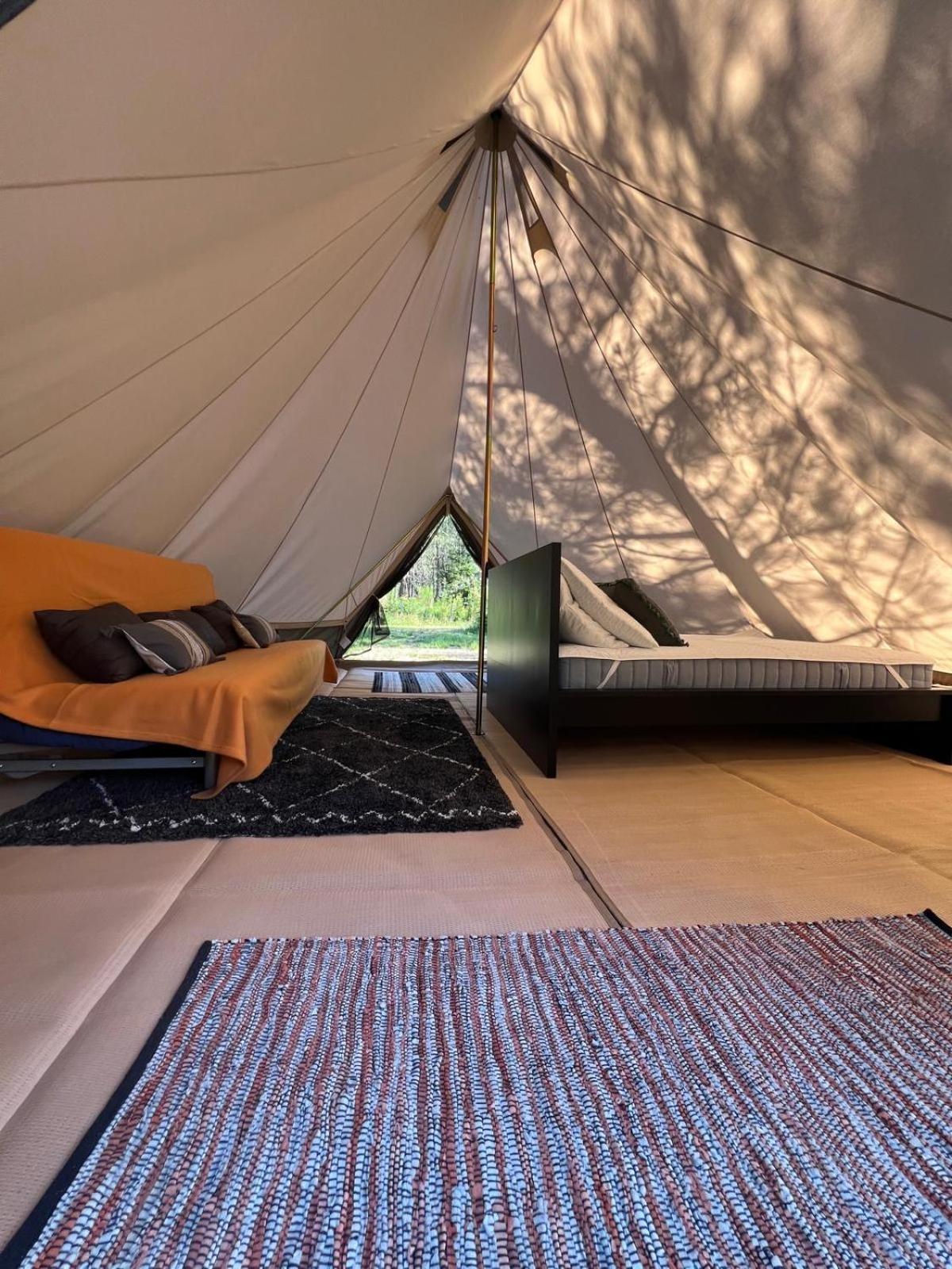 Camping La Kahute - Tente Lodge Au Coeur De La Foret Carcans Kültér fotó
