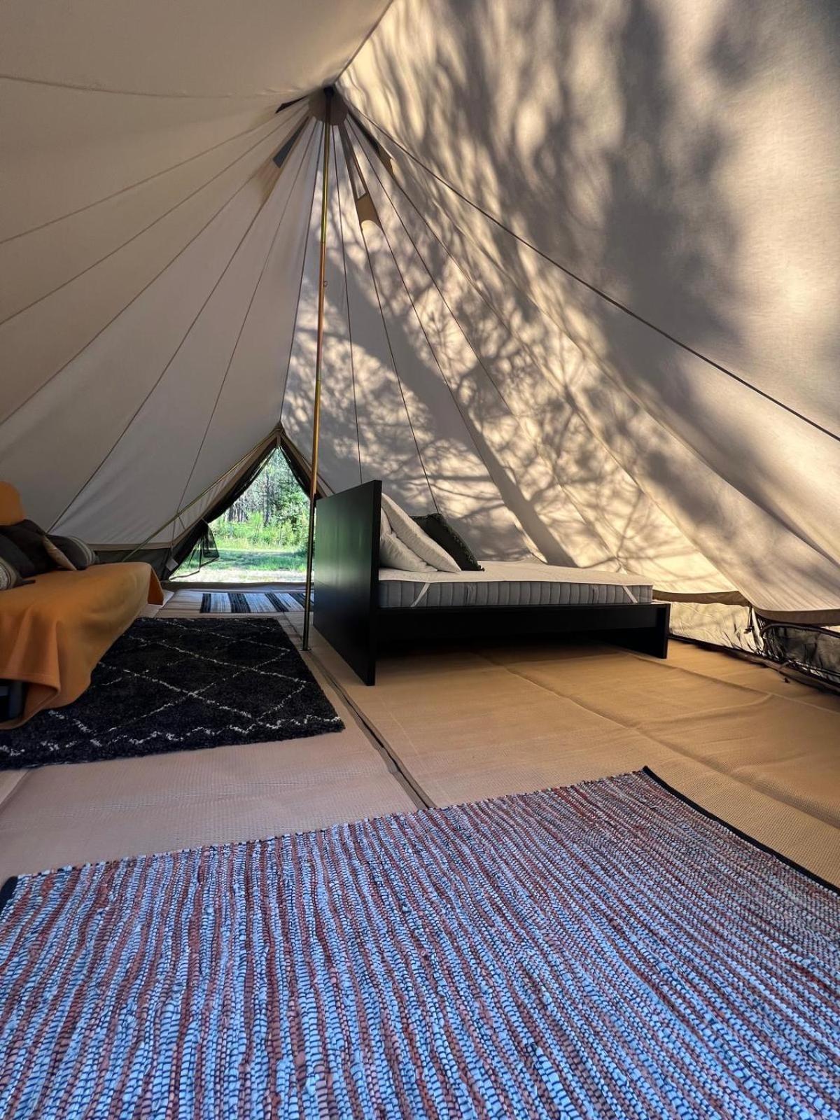 Camping La Kahute - Tente Lodge Au Coeur De La Foret Carcans Kültér fotó