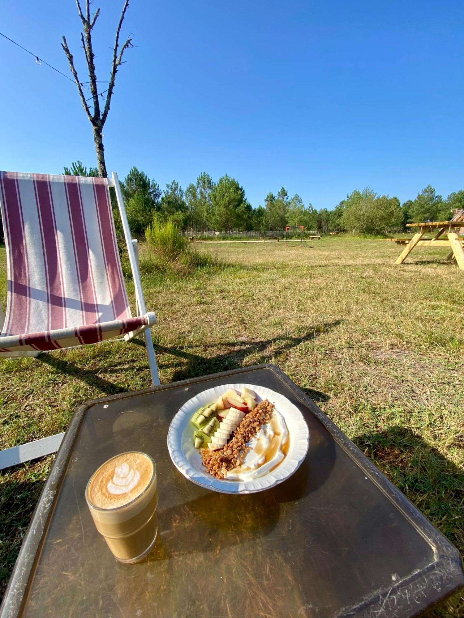 Camping La Kahute - Tente Lodge Au Coeur De La Foret Carcans Kültér fotó